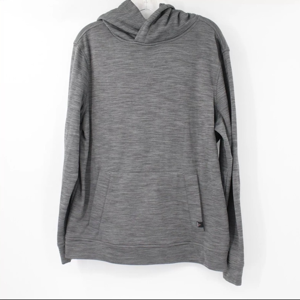 Prana Gray Long Sleeve Houdie in Gray for Mens Size XL